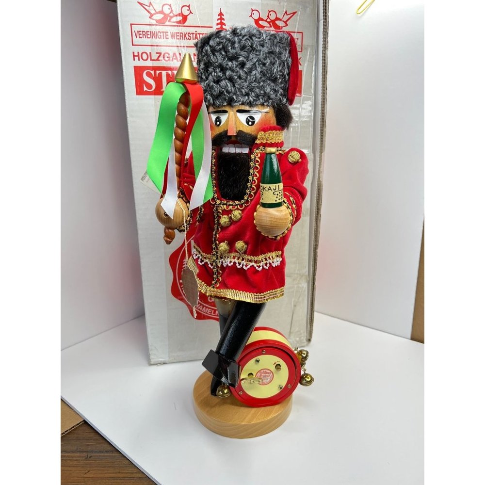 Steinbach Hungarian Nutcracker Musical Wooden Handpainted